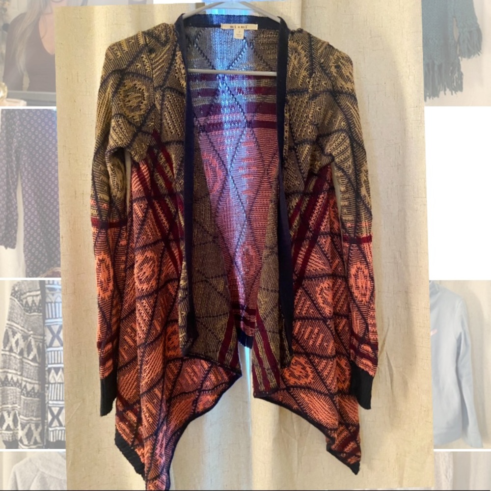 Francesca’s cardigan knitted